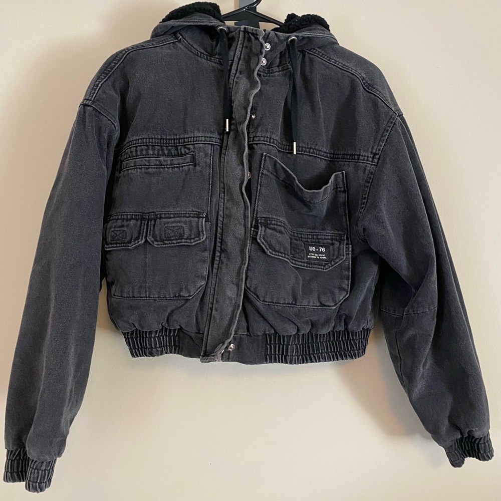 Urban Outfitters Black Utility Jacket